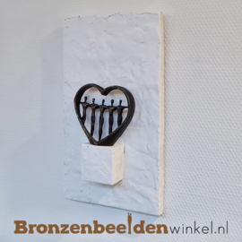 Wanddecoratie "Samen Sterk" BBW05br70w