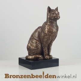 Kattenbeeldje van brons BBWP4476
