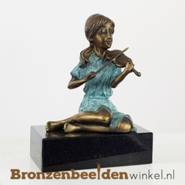 NR 7 | Muziek cadeau ''Meisje met viool'' BBW1500br