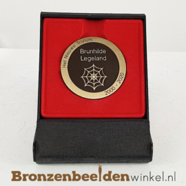 Bronzen jubileum penning 5 cm