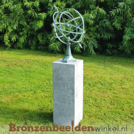 Moderne zonnewijzer van brons BBW0107br