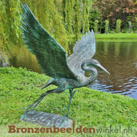 Tuinbeeld vliegende reiger BBW1364