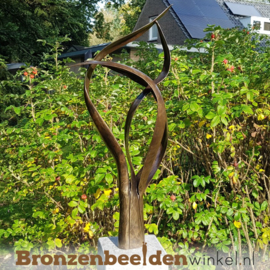 NR 9 | Bronzen beeld Nijmegen "De Levensboom" incl. sokkel