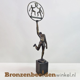 TOP 10 jaar bestaan bedrijf cadeau "Samen Sterk" met jaartal 10