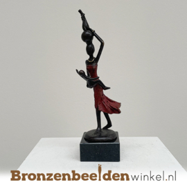 Afrikaans beeld "Opeyemi" 16 cm 	BBWST28KL15