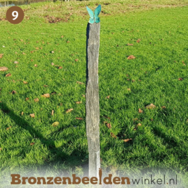 NR 9 | Vlinder cadeau ''Tuinbeeld vlinder op sokkel'' BBW20366