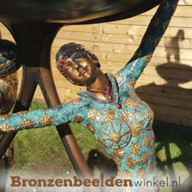 Waterornament met klassieke danseressen BBW8004