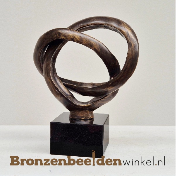 Abstract beeld "Trouwringen" (kleine versie) BBW91234-klbr