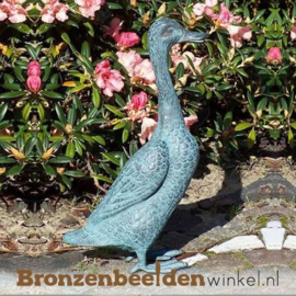 Bronzen eend met lange nek BBW5390br