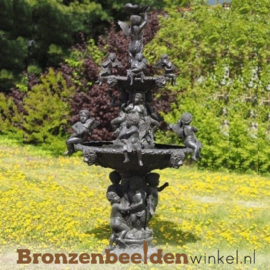 Bronzen fontein met kindjes BBW669