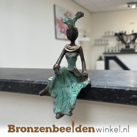 Afrikaans beeld "Cyrah" 12 cm BBWZT32KL