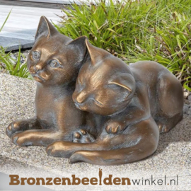 Katten beelden van brons BBW37293