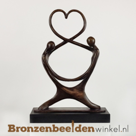 Afrikaans sculptuur "Jij en Ik" BBW007br26