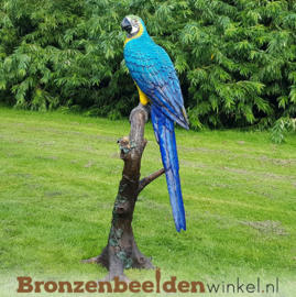 Bronzen papegaaien