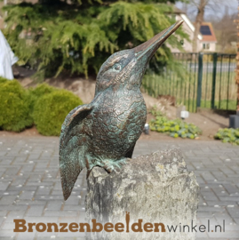 IJsvogel beeldjes op hoge sokkels BBW88321ls-3