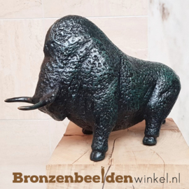 Bronzen beeld stier BBWFHSTG