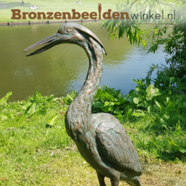 Reiger beeld van brons BBWR88610