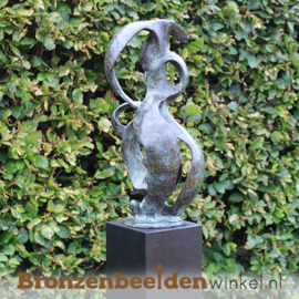 Bronzen tuinbeeld "Het Abstracte Hart" BBW52210br