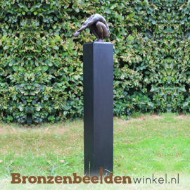 Bronzen tuinbeeld "Yoga" BBW1300br