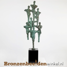 Sculptuur "Samen stijgen naar grote hoogte" BBW007br22