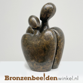Bronzen duo urn "Voor altijd samen" 300663