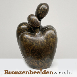 Bronzen duo urn "Voor altijd samen" 300663