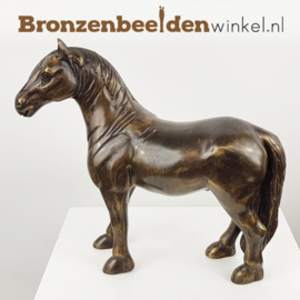 Bronzen paarden beeldje BBWFHPB2