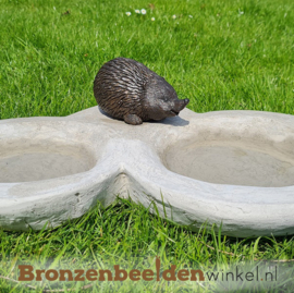 Dubbele waterdrinkbak met egeltje BBW1299br