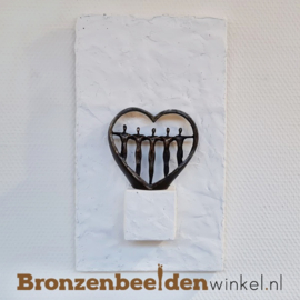 Wanddecoratie "Samen Sterk" BBW05br70w