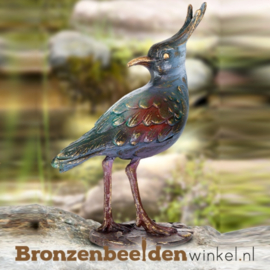 Bronzen kievit beeld BBW37047