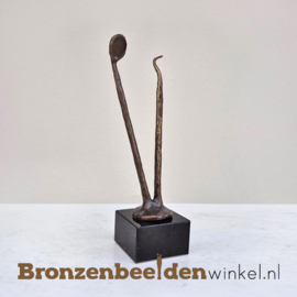 Tandarts beeldje Spiegeltje en Sonde BBW23pb41
