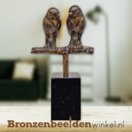 Beeld "De Verliefde Vogeltjes" voor binnen BBWFHVM-zw