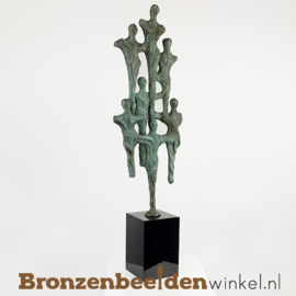 Sculptuur "Samen stijgen naar grote hoogte" BBW007br22