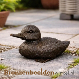 eend beeldje van brons BBW1554br