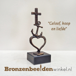 Vriendschapsbeeldje "Geloof, hoop en liefde" BBW23pb37