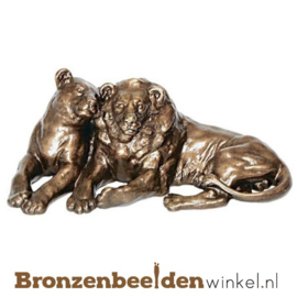 Sterrenbeeld cadeau ''Leeuwenpaar van brons'' BBWP4467