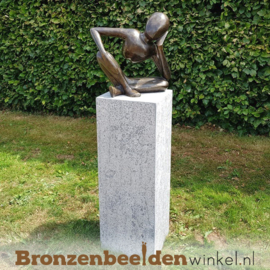 NR 3 | Bronzen beeld Amsterdam "De Dagdromer" BBW91232br