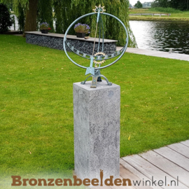 Grote bronzen zonnewijzer BBW1263br