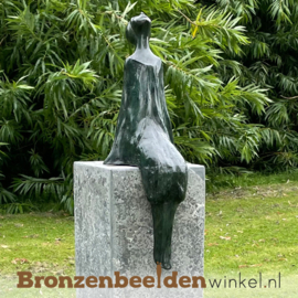 NR 7 | Cadeau vrouw 53 jaar  "De Zon- en Sterrenkijker" - groen BBW005br07g