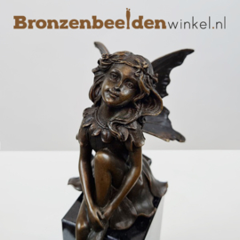 Bronzen fee beeldje BBWAN1225
