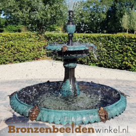 Waterornament tuin idee ''Bronzen fontein'' BBW18083