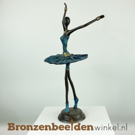 Afrikaans ballerina beeld 40 cm BBW009br97