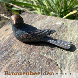 Grafdecoratie vogel ''Musjes gesloten vleugels- links' BBW85328-04