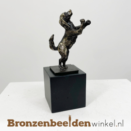 Kleine urn hond "De enthousiaste setter" BBW043br09as