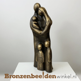 Beeldje "Uitgebreid gezin 5 personen" BBW071br63