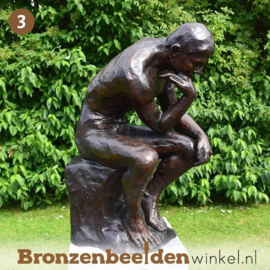 NR  3 | Cadeau man 60 jaar ''De Denker van Rodin'' BBW55878