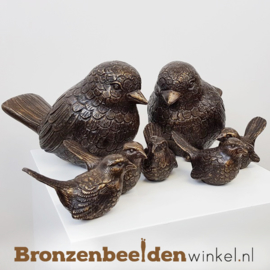 Beeld gezin "Vader, moeder en kinderen" BBW006br01