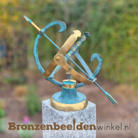 Zonnewijzer met sokkel - ZOMERACTIE
