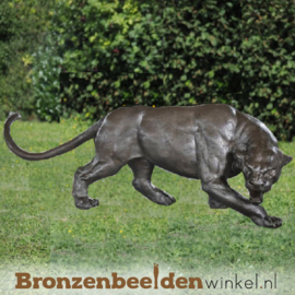 Bronzen panter beeld BBW1051