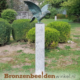 Bronzen steenarend beeld BBWR88349